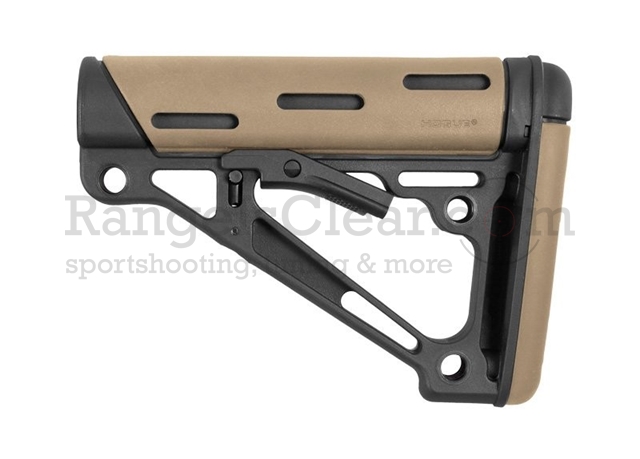 Hogue AR15 OverMolded Stock MilSpec - FDE