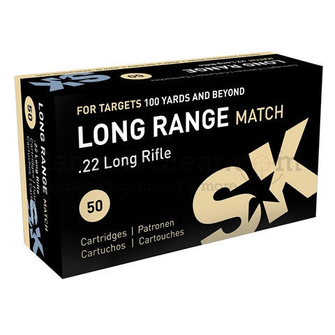 SK Long Range Match .22lr 40 grs 50 Schuss