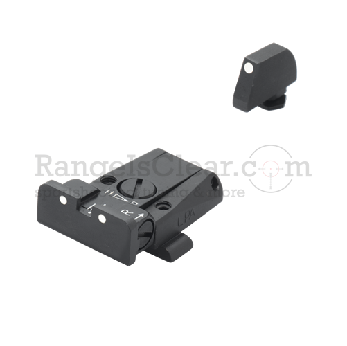 LPA Sights SPR 3 Dot Visierset Fiber Glock 17-35