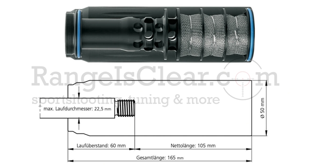 EraTac Silencer SOB3D-043A - 7,62 - EraLoc #06480