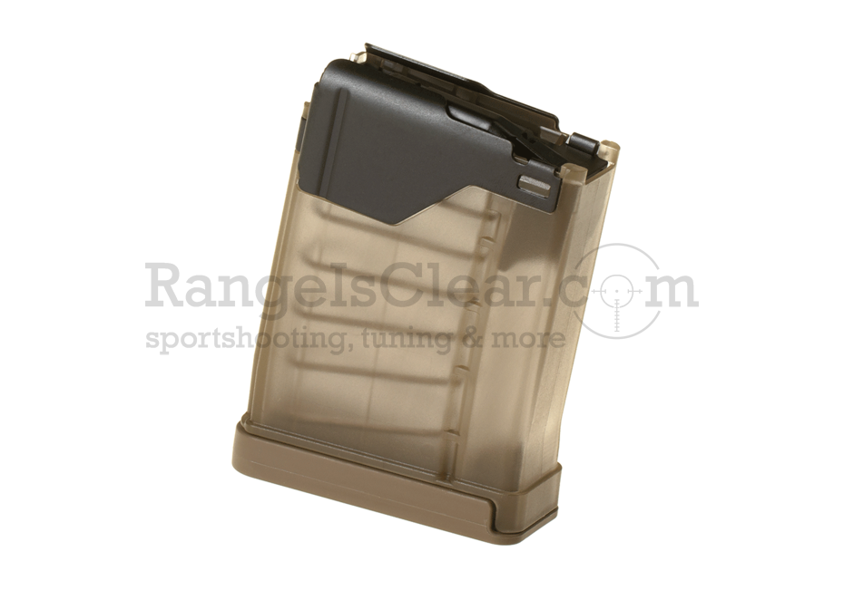 Lancer AR-15 L5AWM FDE transparent 10rds Mag .223