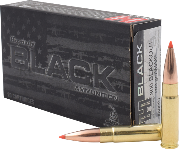 Hornady Black .300 Blackout 208grs A-Max