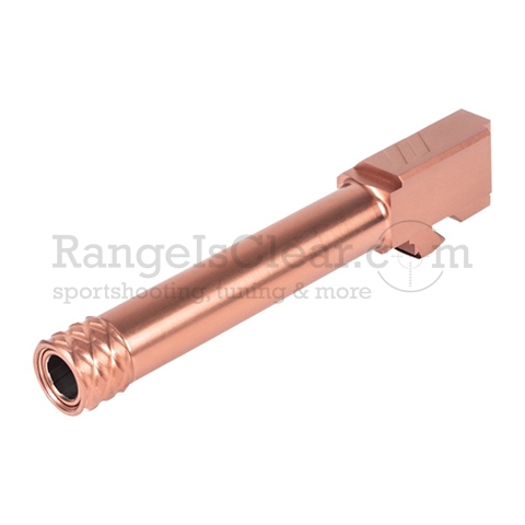 ZEV Pro Match Barrel Glock 19 Bronze - 1/2"x28 ZEV Pro Match Barrel Glock 19 Bronze - 1/2"x28