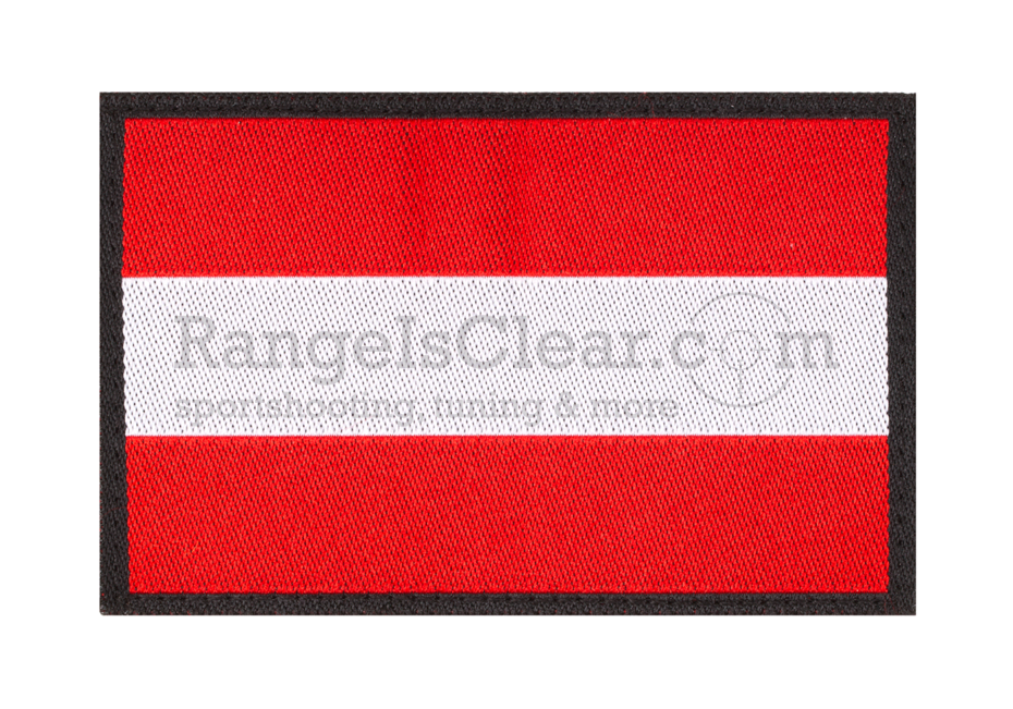 Clawgear Austria Flag Patch rot/weiss/rot