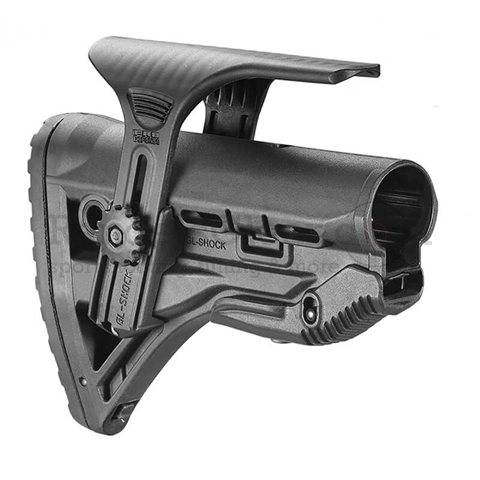 FAB Defense GL-Shock AR15 Stock MilSpec Black