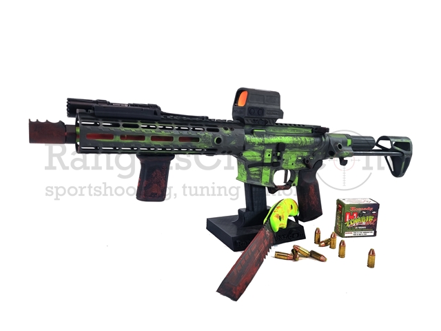 RangeIsClear Custom AR15 9x19 - ZombieHunter RangeIsClear Custom AR15 9x19 - ZombieHunter