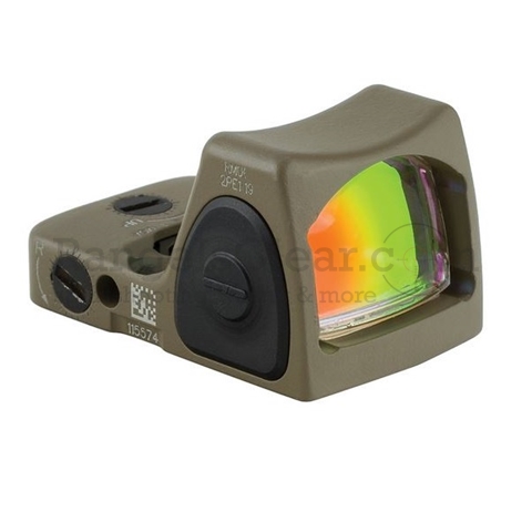 Trijicon RMR 6.5MOA rot ADJ LED T2 FDE