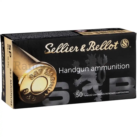 S&B .357 Magnum SP - 158grs - 50 Schuss S&B .357 Magnum SP - 158grs - 50 Schuss