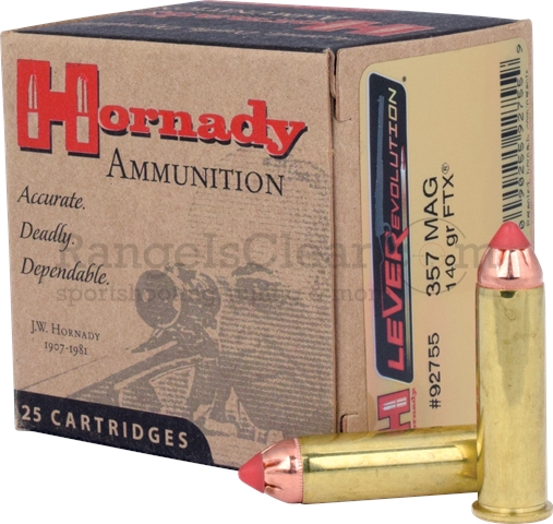 Hornady LeverEvolution .357 Mag - 140grs FTX