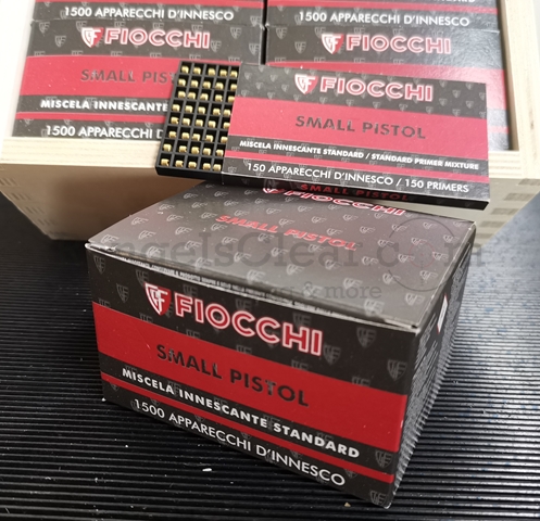 Fiocchi Small Pistol Primer 4,4 Boxer