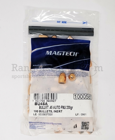 Magtech Bullets .452 FMJ 230grs - 100 Stk.