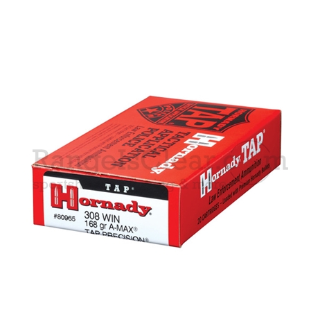 Hornady TAP Precision A-Max .308 Win - 168grs