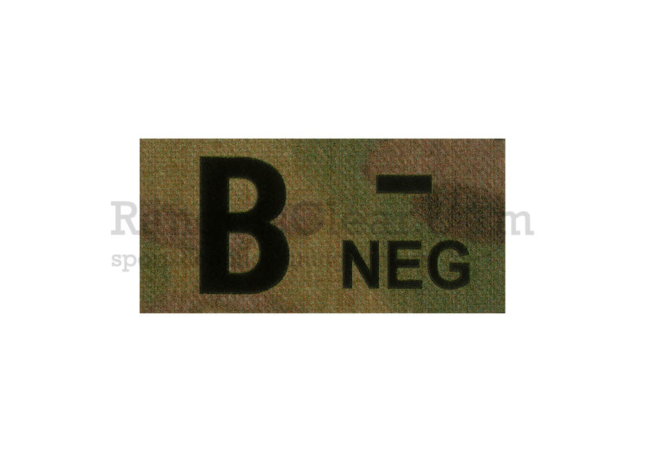 Clawgear Bloodpatch IR Multicam - B Neg