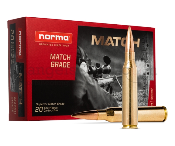 Norma Match King .338 Lapua Magnum 300grs