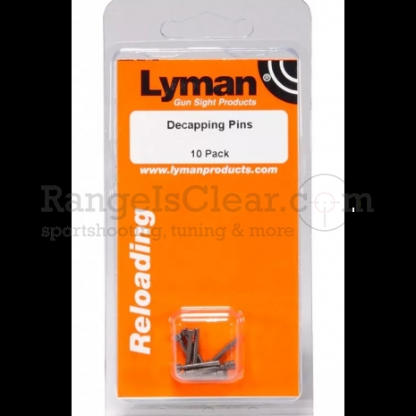 Lyman Decapping Pins - 10 pieces