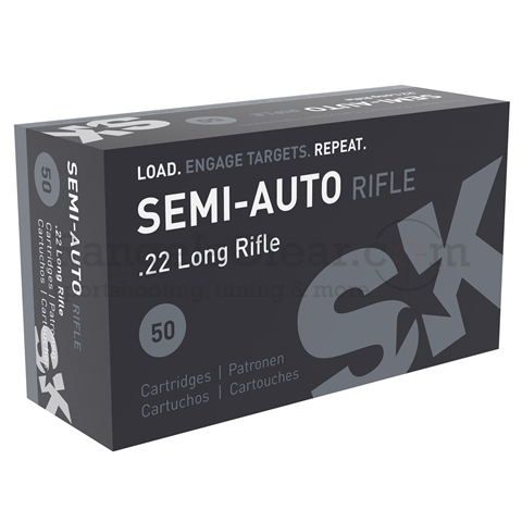 SK Semi-Auto Rifle .22lr 40 grs 50 Schuss