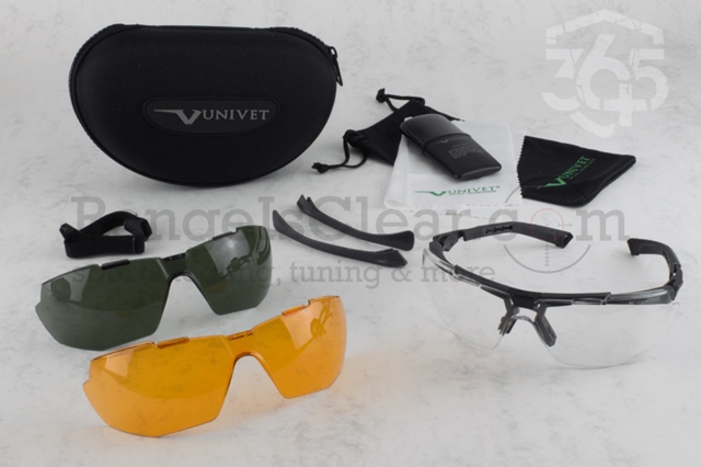 Univet Full Pack 5x1 Ballistic Safety Glasses