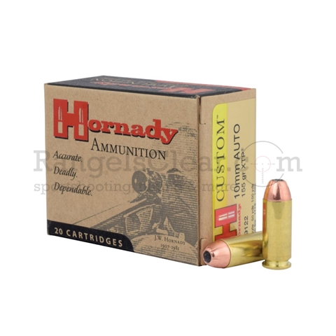 Hornady Custom 10mm Auto 155grs XTP