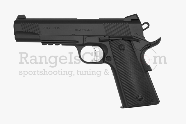 Tisas ZIG PC 1911 Black 9x19