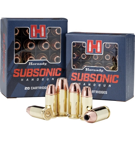 Hornady Subsonic 9x19 XTP - 147 grs