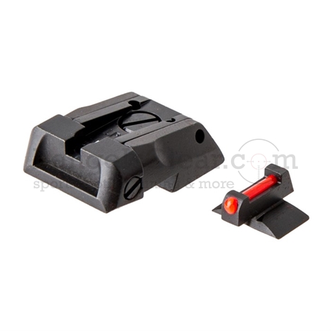 LPA Sights Novak Adjustable Set Front Fiber