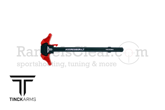 Tinck Arms AR-15 Charging Handle Aggressor-LT RED