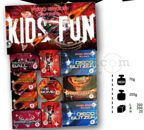 KIDS FUN - Mega Jugendsortiment 154 teilig