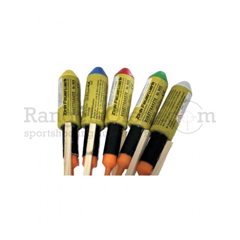 Zink Raketen 905 - 5 Stk. - verschiedene Effekte Zink Raketen 905 - 5 Stk. - verschiedene Effekte