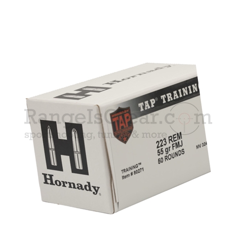 Hornady TAP .223 Rem 55 grs FMJ - 50 Schuss