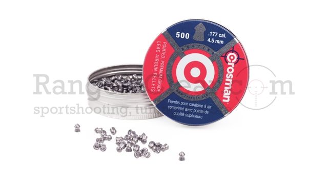 Crosman Pointed Pellet 4,5mm 7,4 grain 500 Schuss