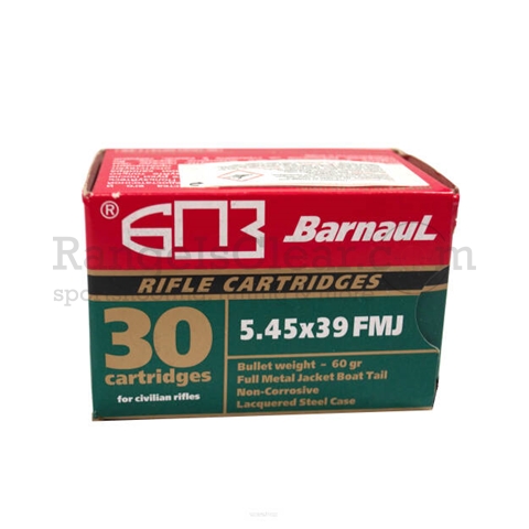 Barnaul 5.45x39 FMJ 60grs - 30 Schuss / Pkg.