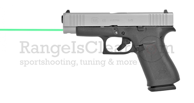 LaserMax Green Guide Rod Laser Glock 43/43x/48