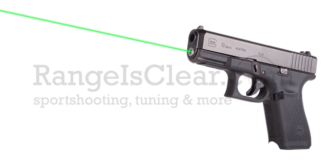 LaserMax Green Guide Rod Laser Glock 19/45 Gen5