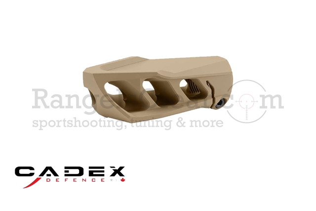 Cadex MX1 Mini Muzzle Break .30 5/8"x24 FDE