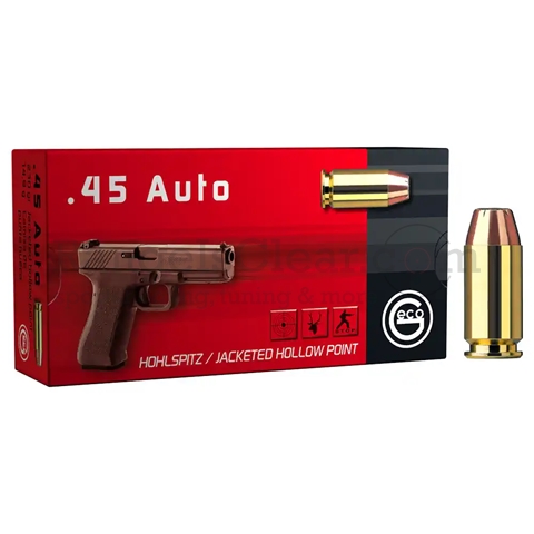 Geco .45 ACP JHP 230grs