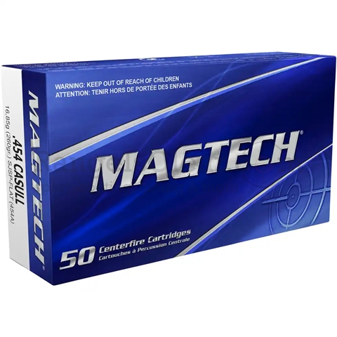 Magtech .454 Casull SJSP 260grs #454A - 20 Schuss