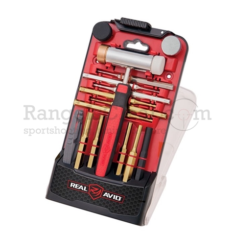 Real Avid Accu-Punch Hammer & Pin Punch Kit Brass