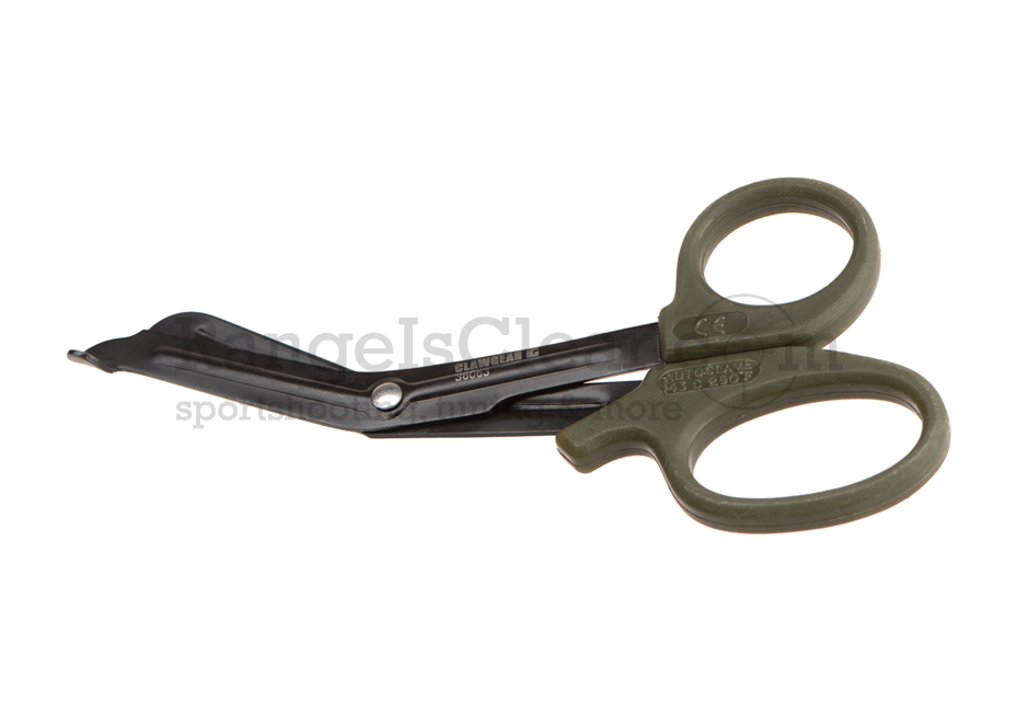 Clawgear Trauma Shear 14cm OD Green