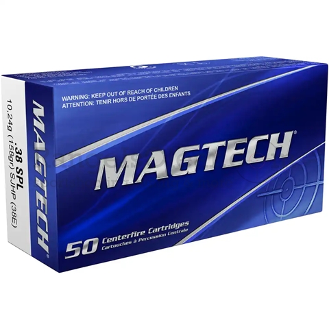 Magtech .38 Special SJHP 158grs 50 Schuss