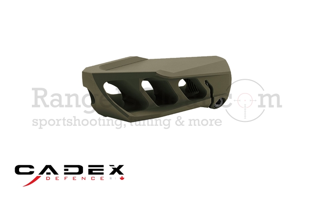 Cadex MX1 Micro Muzzle Break .223 1/2x28 ODG - RangeIsClear Webshop