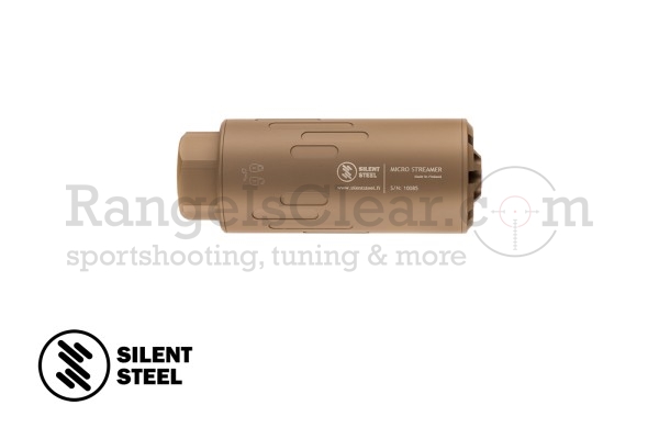 Silent Steel Micro Streamer 5.56 FDE