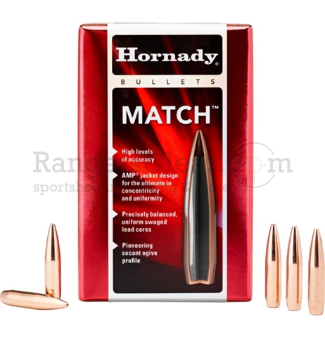 Hornady Bullets BTHP Match .30/.308 168 grs