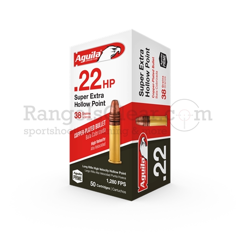 Aguila .22lr Super Extra HV HP 50 Schuss 38 grain