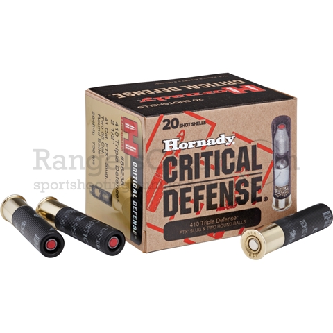 Hornady Critical Defense .410 Triple Defence