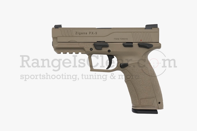 Tisas Zigana PX-9 FDE 9x19 Komplettset