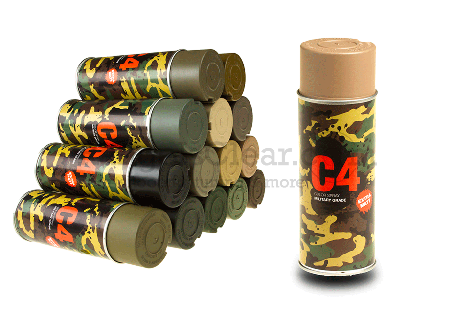 C4 Mil Grade Color Spray RAL 8031