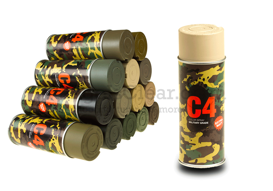 C4 Mil Grade Color Spray RAL 1039