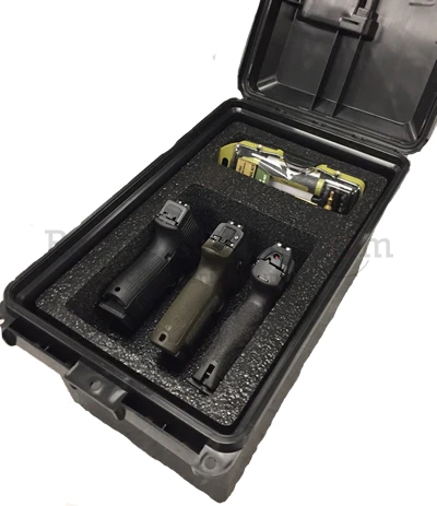 MTM Tactical Pistol Case 3 Pistols black