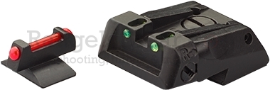 LPA Sights SPF04XE - Novak Cut - Fiber/Fiber