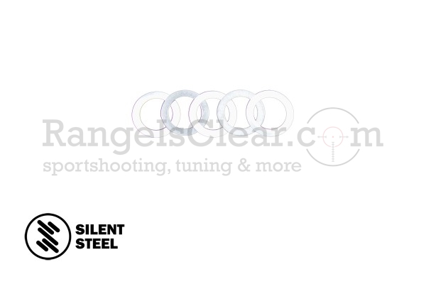 Silent Steel Muzzle Device Shim Kit - 16mm - 5/8"